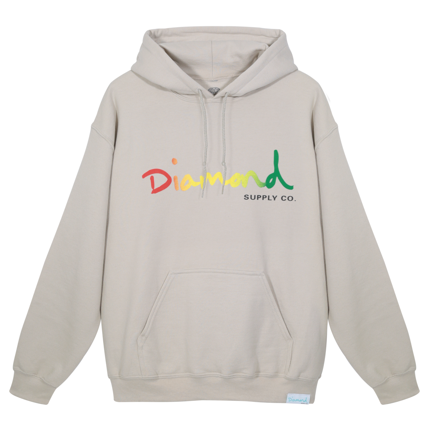 Hoodie Diamond Supply Fade Sand