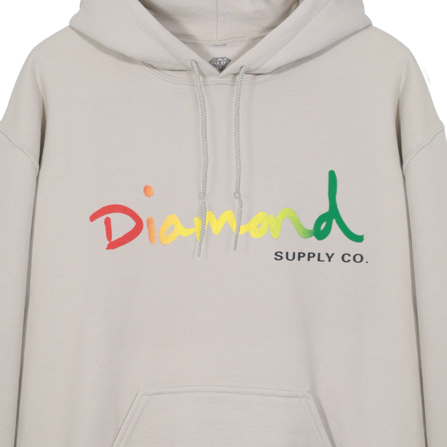 Hoodie Diamond Supply Fade Sand