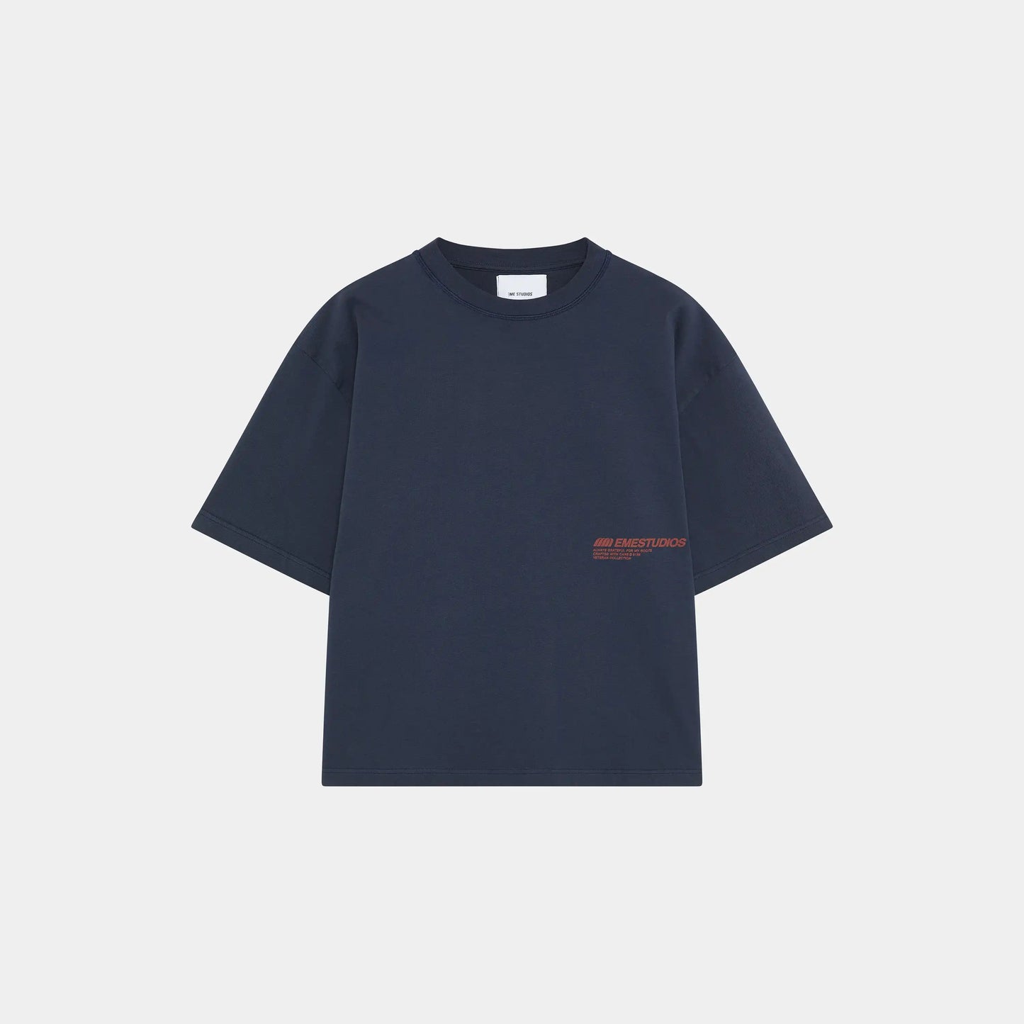 Polera Eme Studios Roost Navy