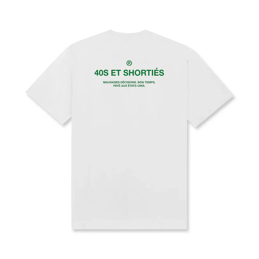 Polera 40S AND SHORTIES French White