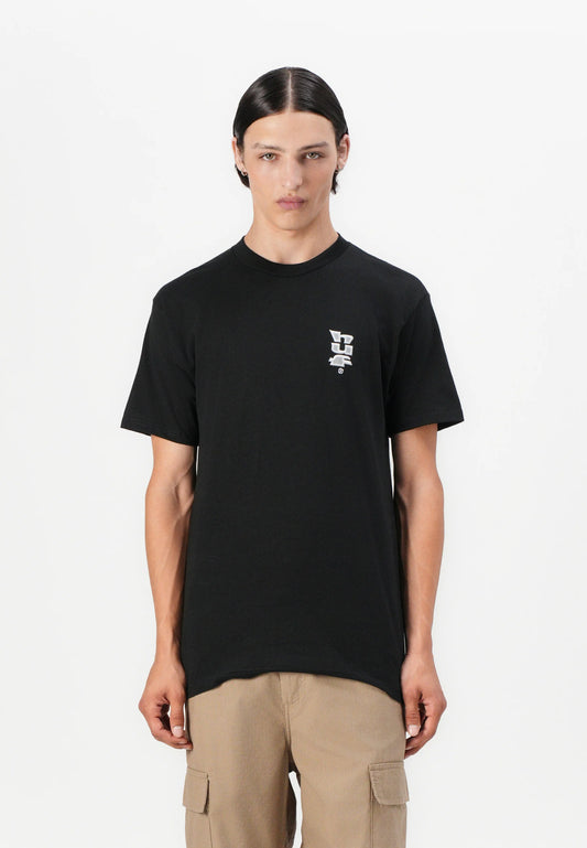 Polera Huf Megachrome Black