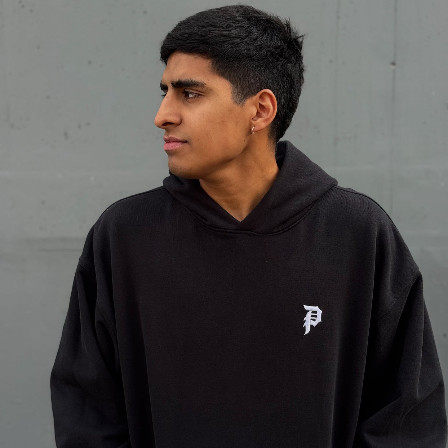 Polerón Primitive Mini Dirty P Boxy HW Black
