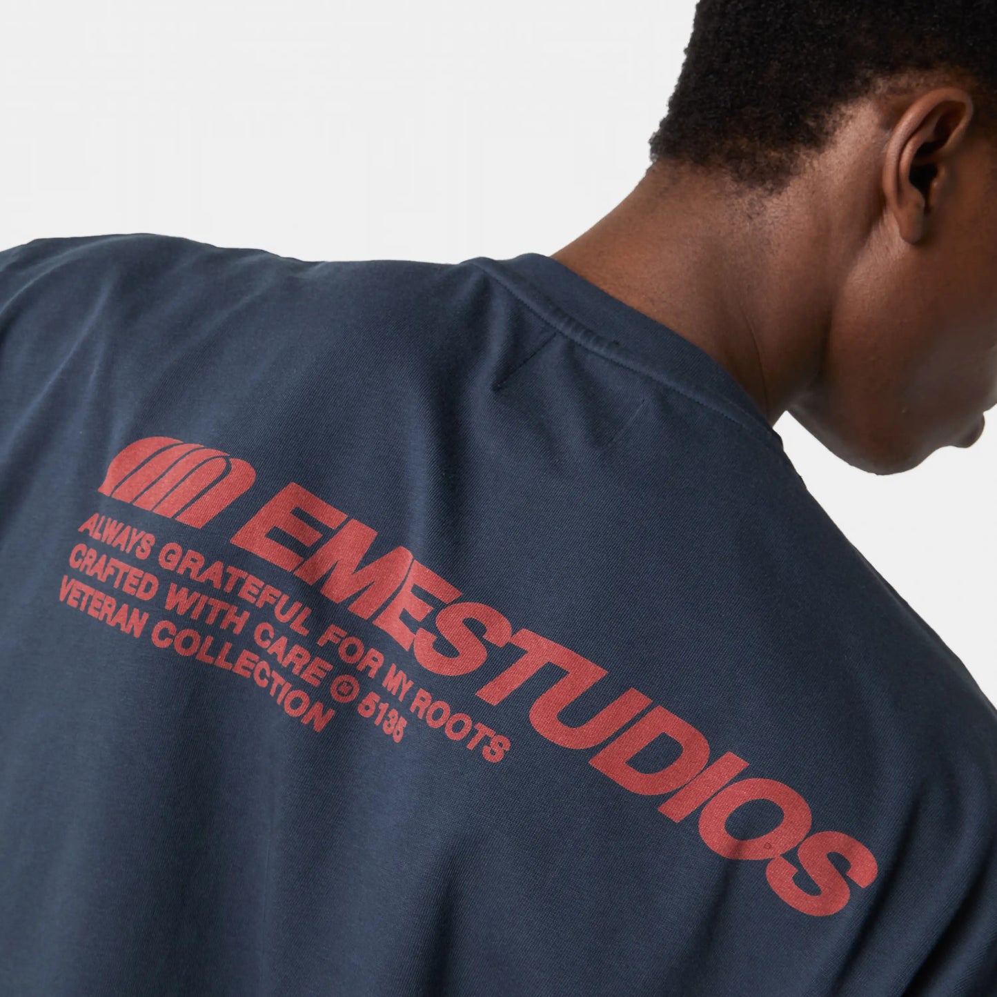 Polera Eme Studios Roost Navy