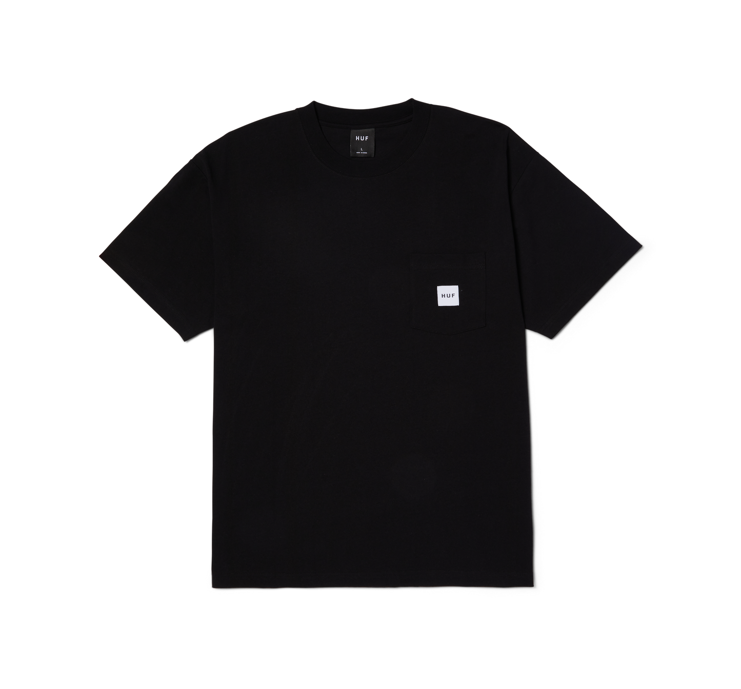 Polera Huf Set Box Logo Black