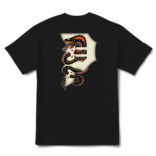 Polera Primitive Danger Boxy Black