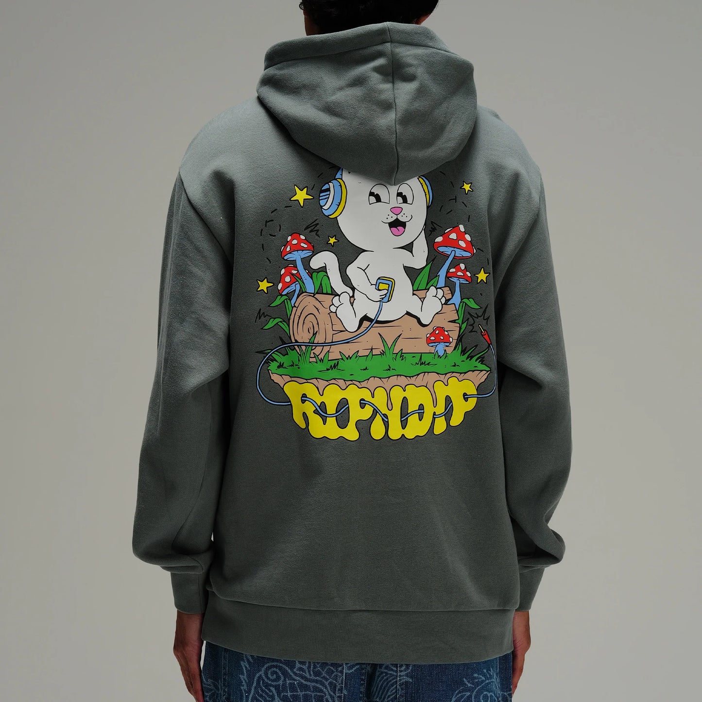 Polerón Ripndip Shroom Song Charcoal