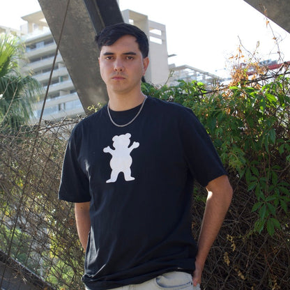 Polera Grizzly Griptape OG Bear Black