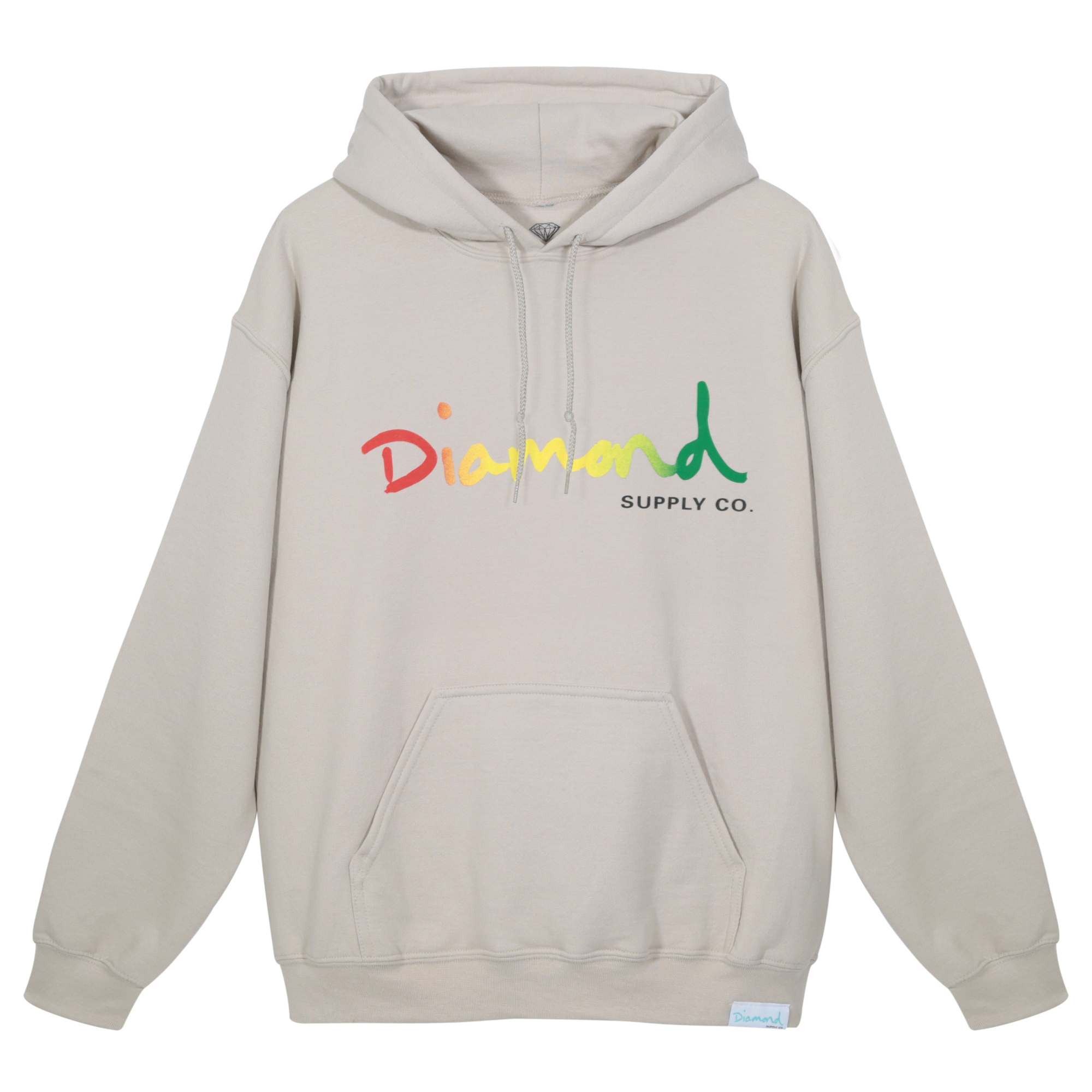 Hoodie Diamond Supply Fade Sand