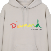 Hoodie Diamond Supply Fade Sand