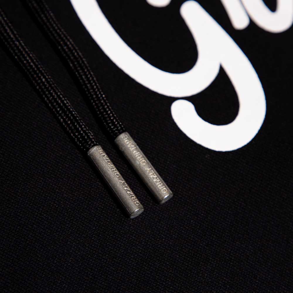 Poleron Grizzly Embroidered Black