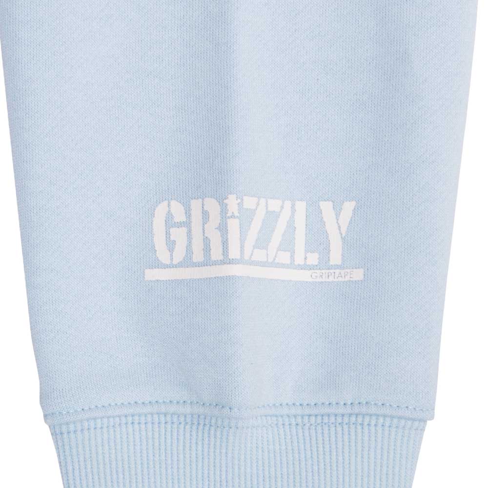 Poleron OG Bear Embroidered Light Blue