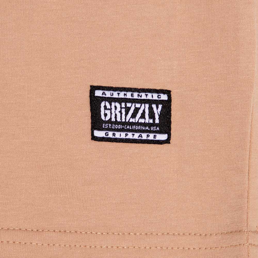 Polera Grizzly Embroidered OG Bear Light Brown