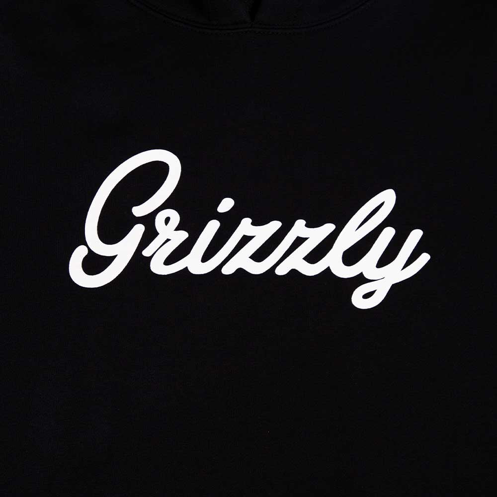 Poleron Grizzly Embroidered Black