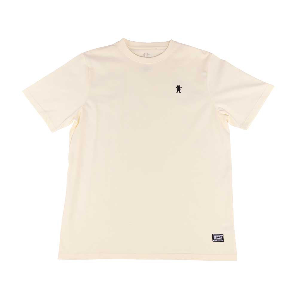 Polera Grizzly Embroidered OG Bear White Cream