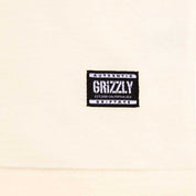 Polera Grizzly Embroidered OG Bear White Cream