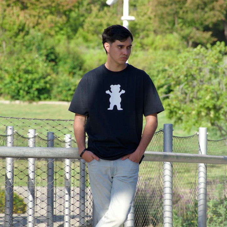 Polera Grizzly Griptape OG Bear Black