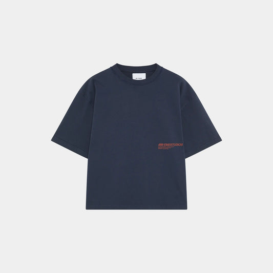 Polera Eme Studios Roost Navy
