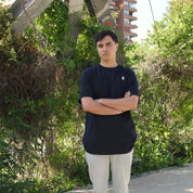 Polera Grizzly Embroidered OG Bear Black