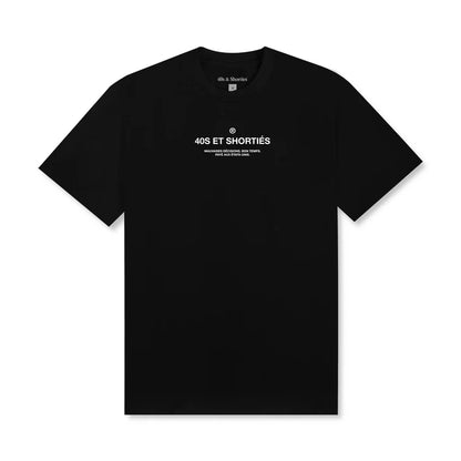 Polera 40S AND SHORTIES French Black