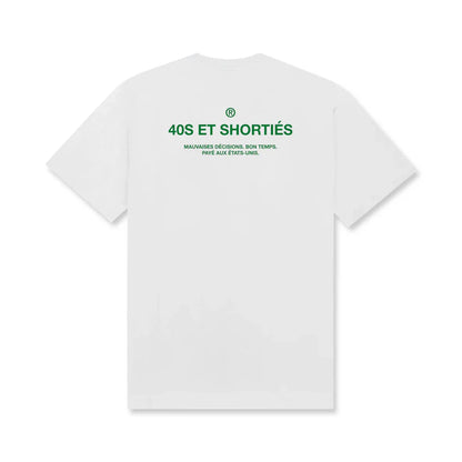 Polera 40S AND SHORTIES French White