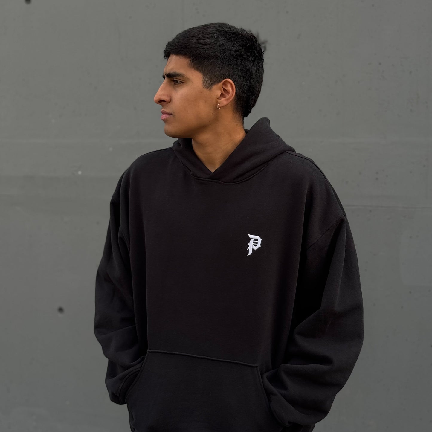 Polerón Primitive Mini Dirty P Boxy HW Black