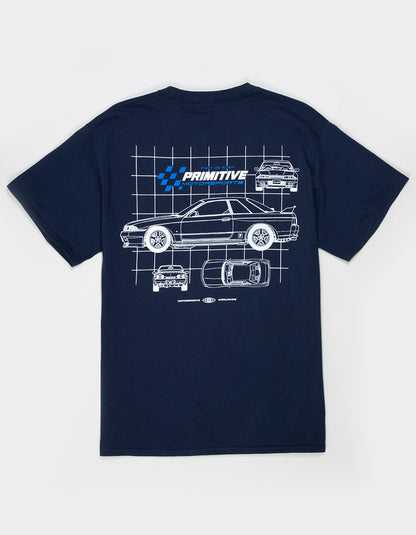 Polera Primitive Race Navy