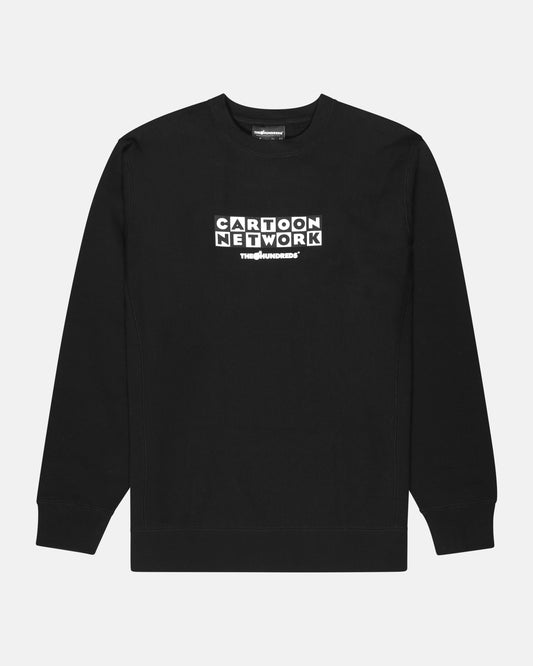 Sueter The Hundreds Cartoons Black