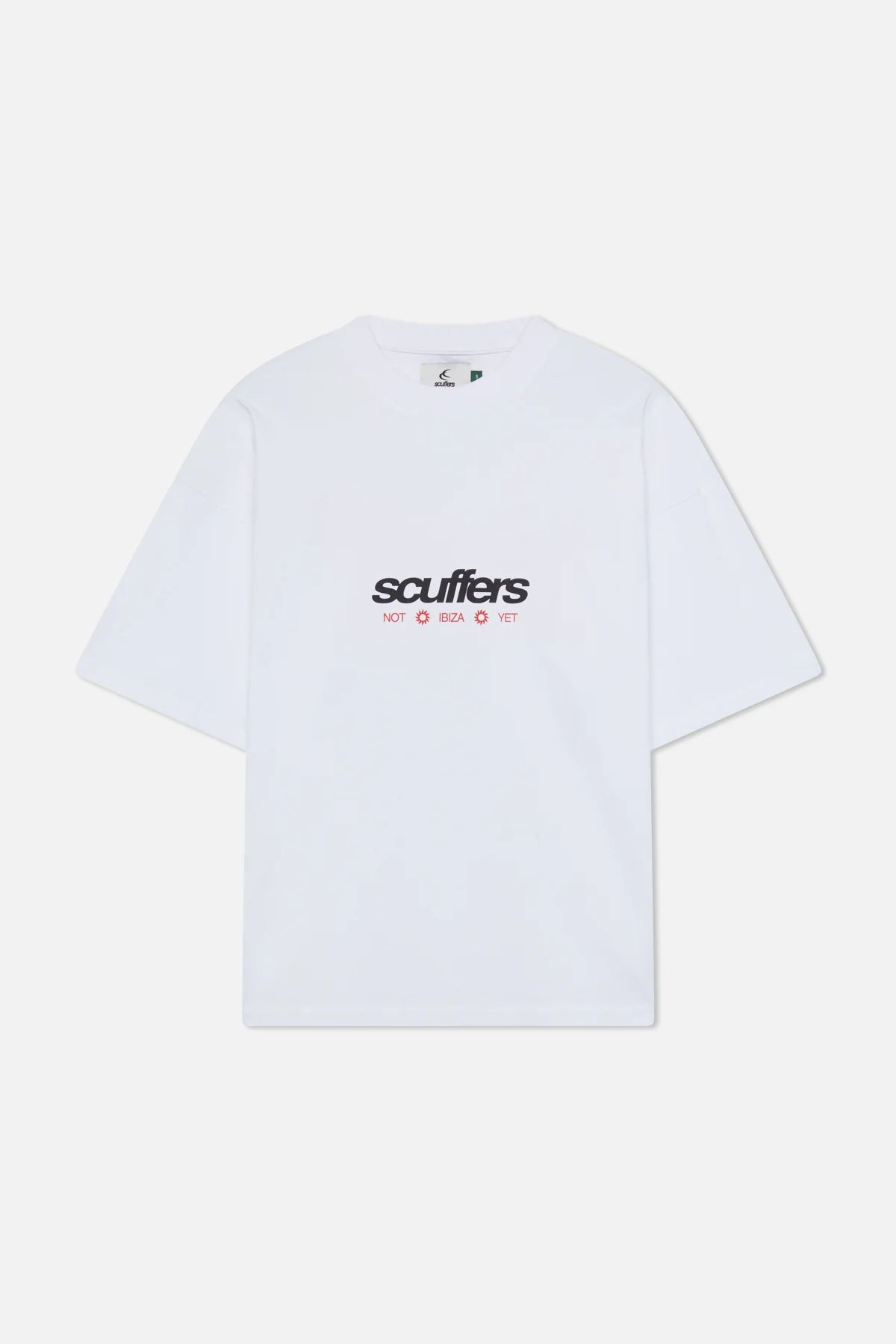 Polera Scuffers Not Ibiza White