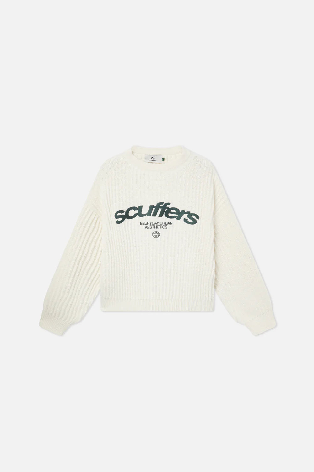 Crewneck Scuffers Iconic Ecru + Envió Gratis