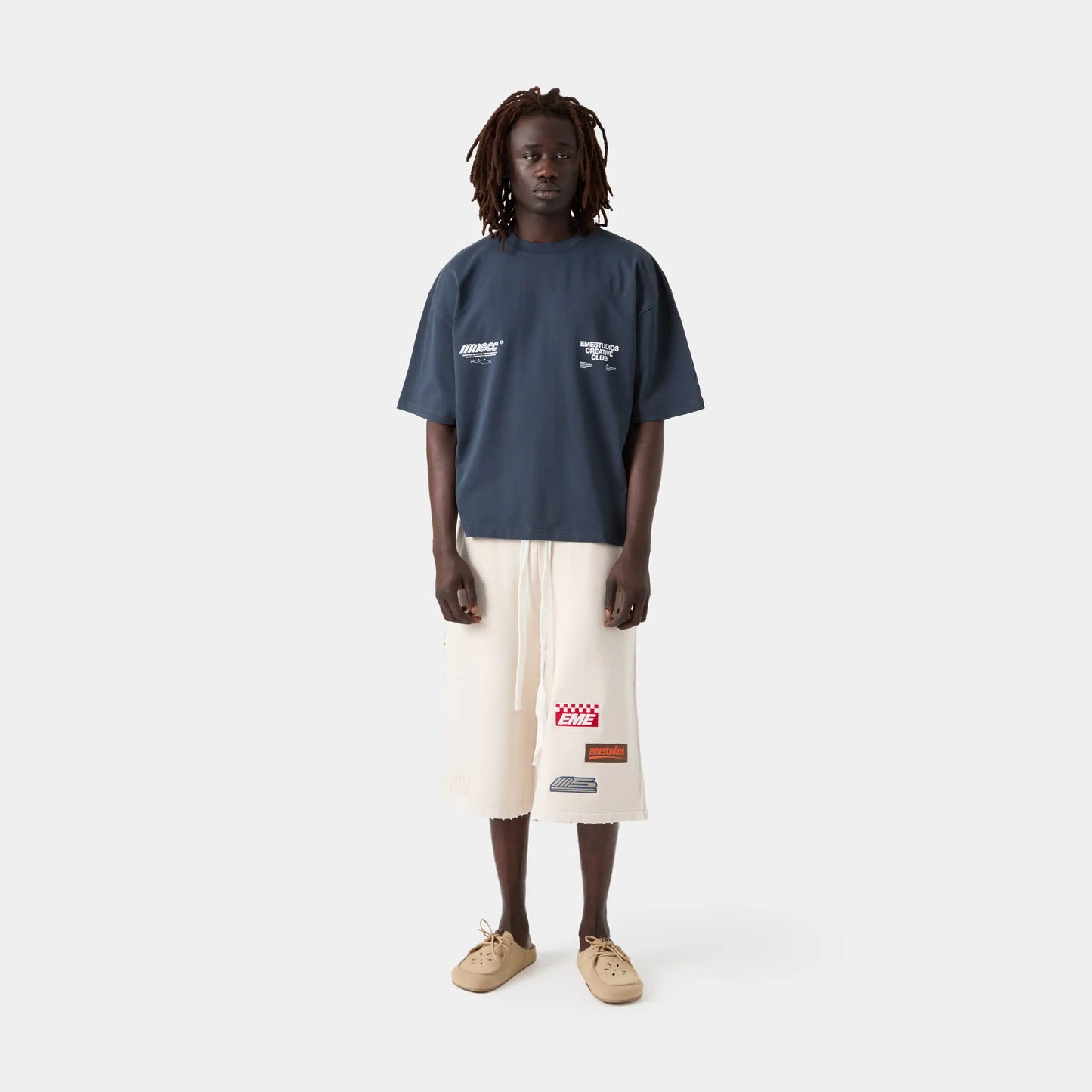 Polera Eme Studios Ecc Navy