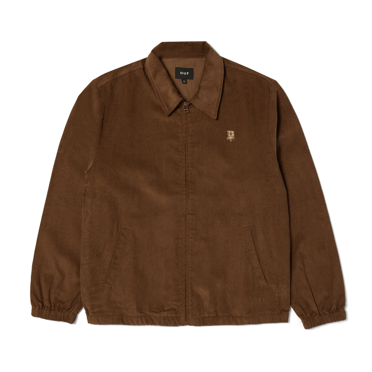 Chaqueta Huf 89 Corduroy Brown