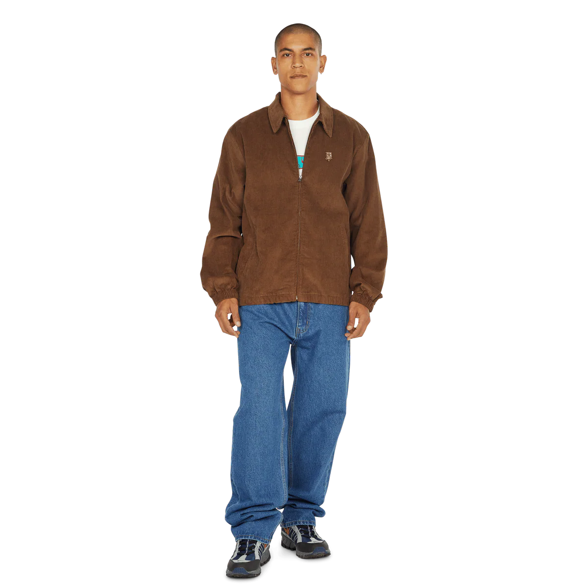 Chaqueta Huf 89 Corduroy Brown