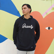 Poleron Grizzly Embroidered Black