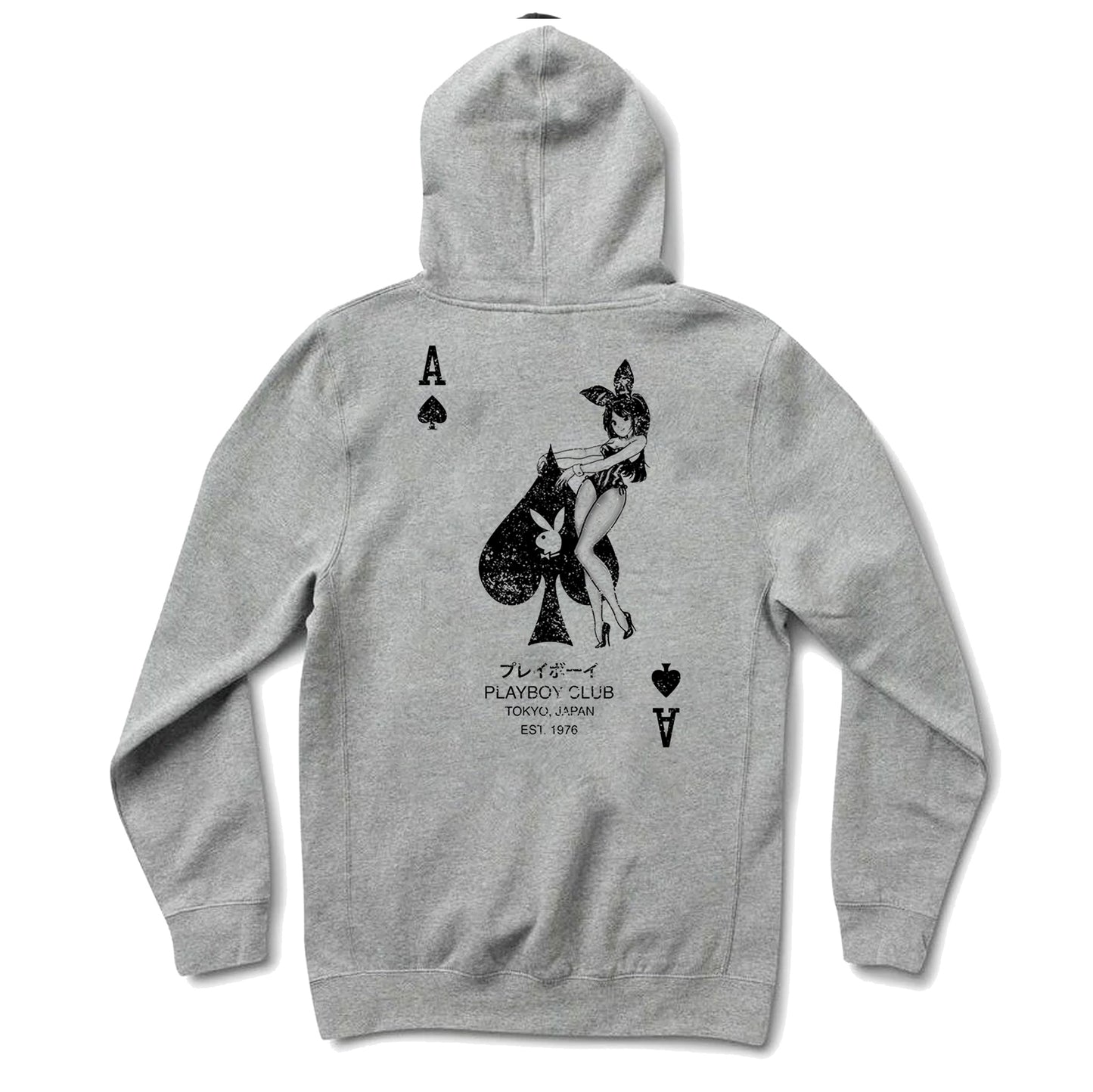 Polerón Color Bars Ace of Spades Heather Grey