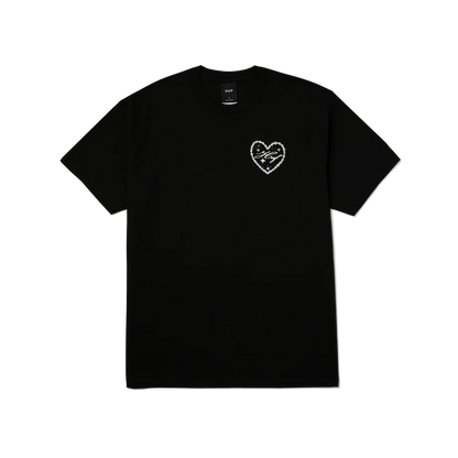 Polera Huf Be Mine Black