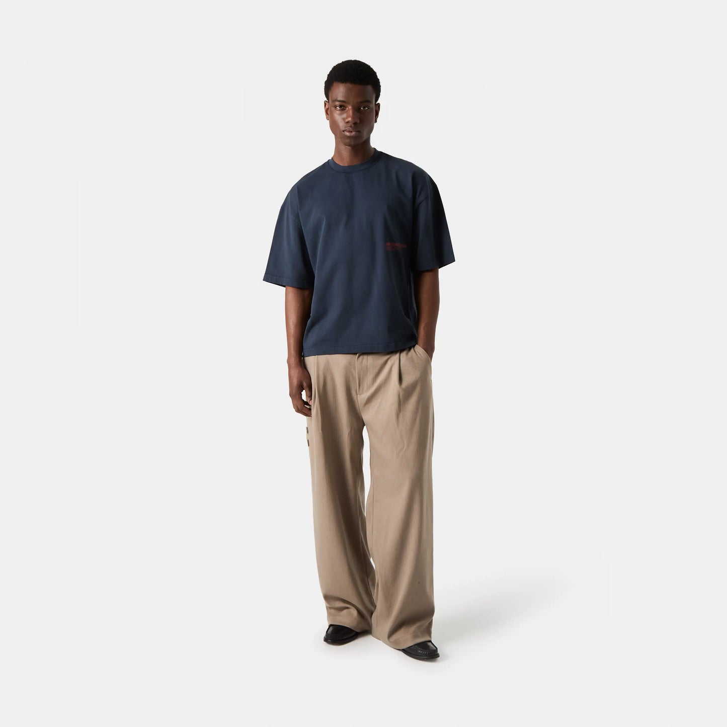 Polera Eme Studios Roost Navy