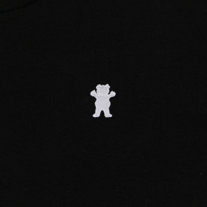 Polera Grizzly Embroidered OG Bear Black