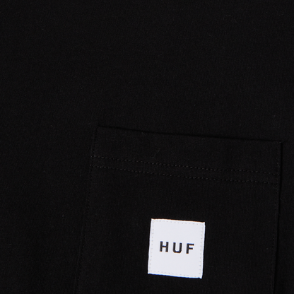 Polera Huf Set Box Logo Black
