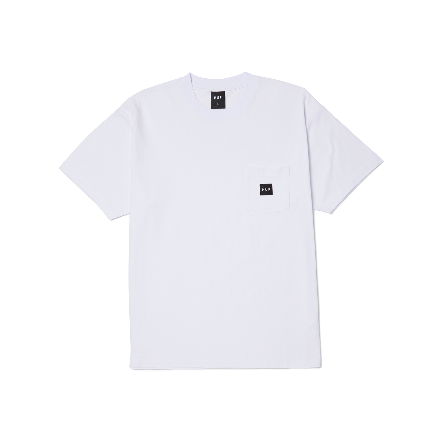 Polera Huf Set Box Logo White