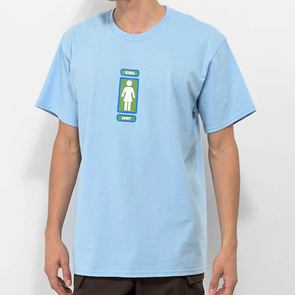 Polera Huf Springwood Light Blue