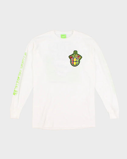 Polera Huf Manga Larga Dub Master White
