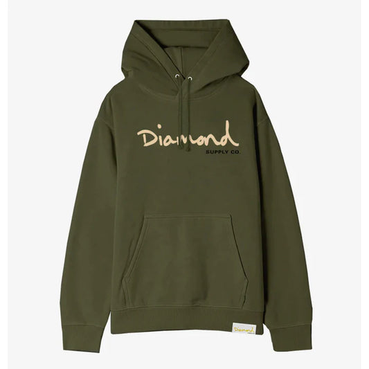 Poleron Diamond Supply Script Olive