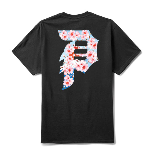 Polera Primitive Rising Dirty P Black