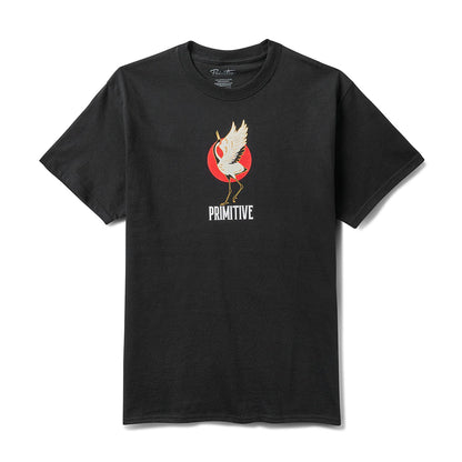 Polera Primitive Rising Dirty P Black