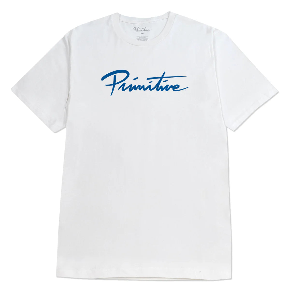 Polera Primitive Nuevo Script Hw White