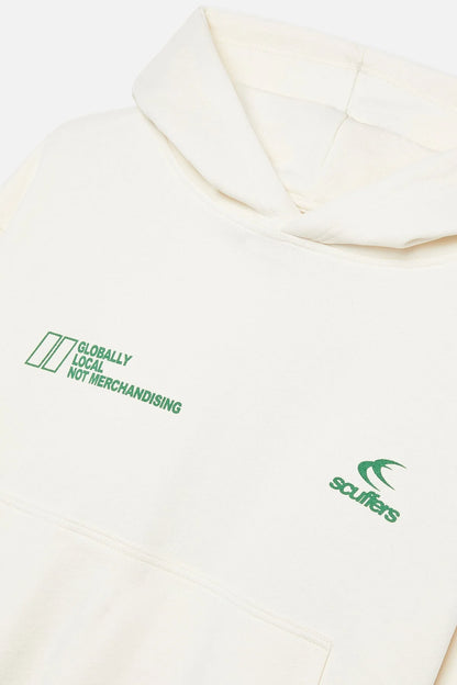 Poleron Scuffers Globally Ecru + Envió Gratis