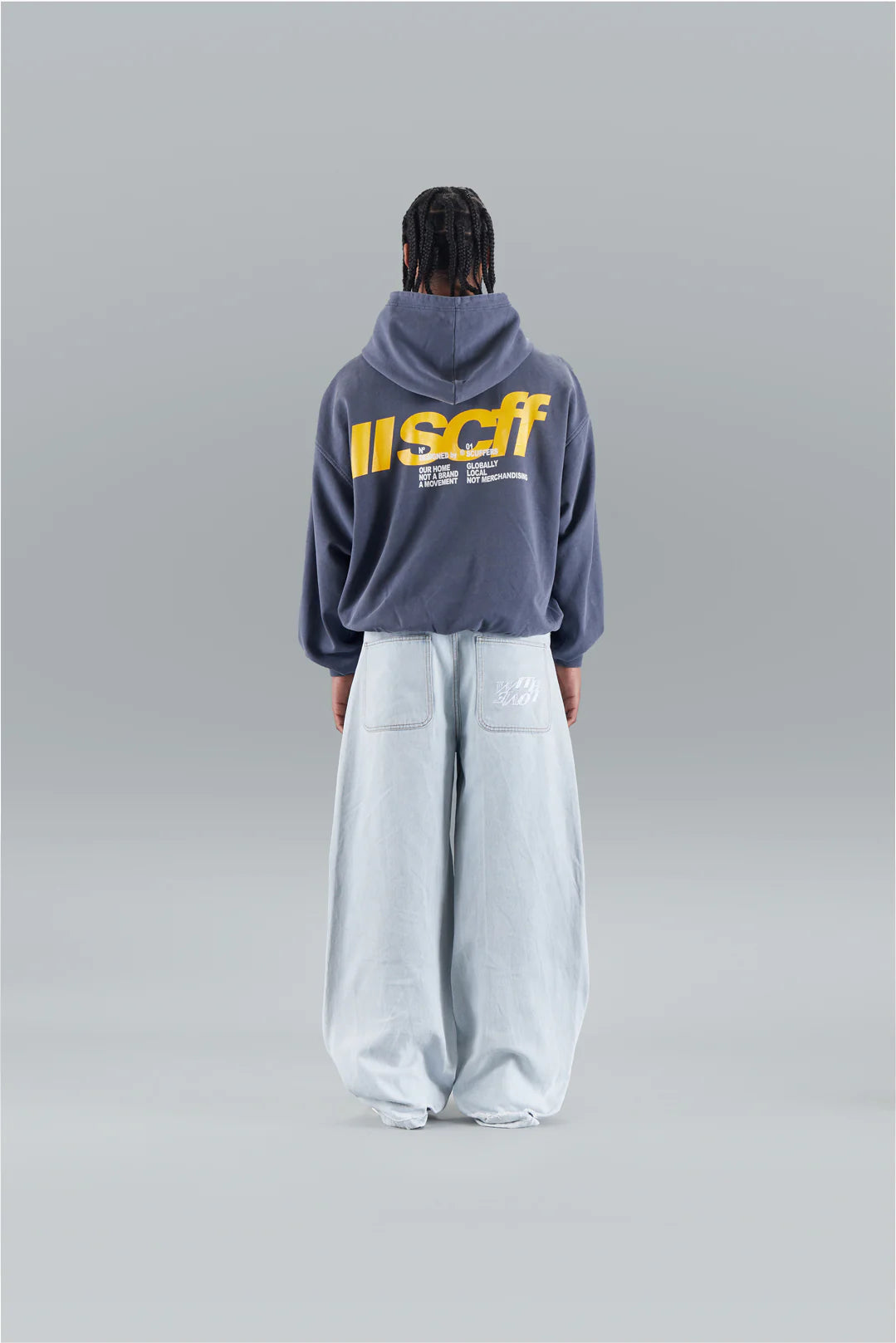 Polerón Scuffers Globally Navy + Envió Gratis