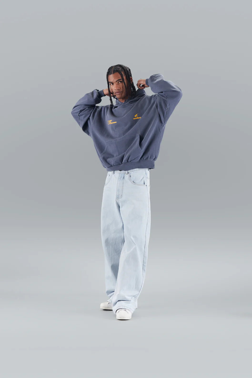 Polerón Scuffers Globally Navy + Envió Gratis