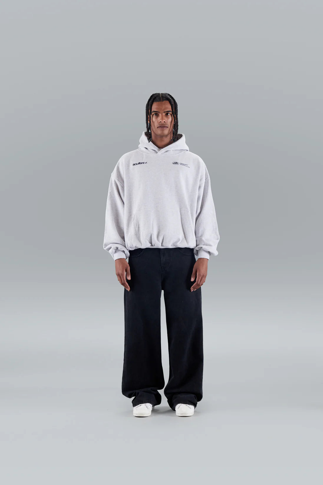 Polerón Scuffers Sing Grey + Envió Gratis