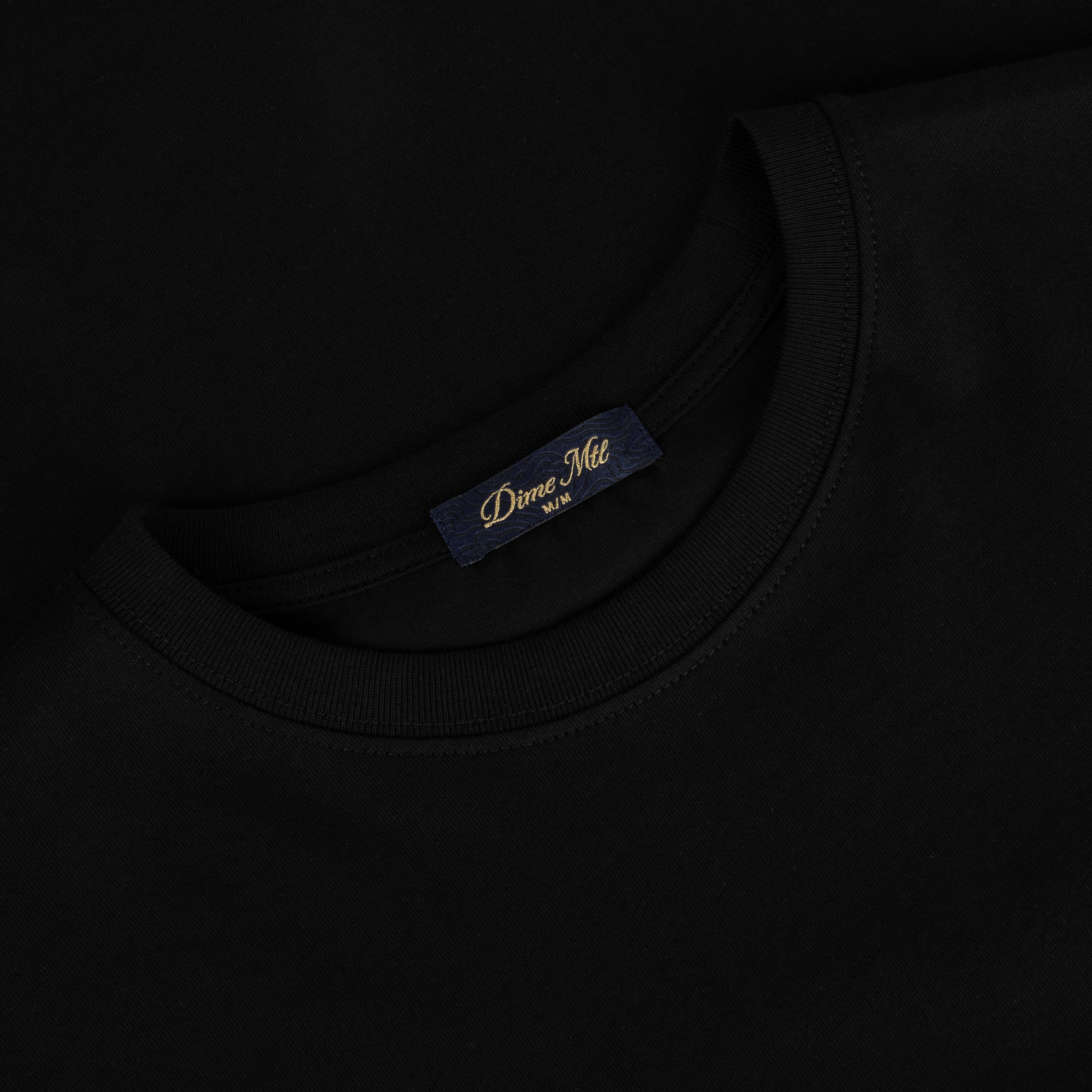 Polera Dime Classic Small Logo Black